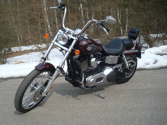 harley davidson dyna wide glide fxdwg  sprzedam motocykl chopper. harley davidson dyna wide glide fxdwg 2005r,   zosta sprowadzony na pocztku marca 2013r do polski z u.s.a. motocykl zarejestrowany i opacony, ... >>  wojewdztwo kujawsko-pomorskie koronowo motorrad verkaufen motorcycle sale. motorrad verkaufen motorcycle sale