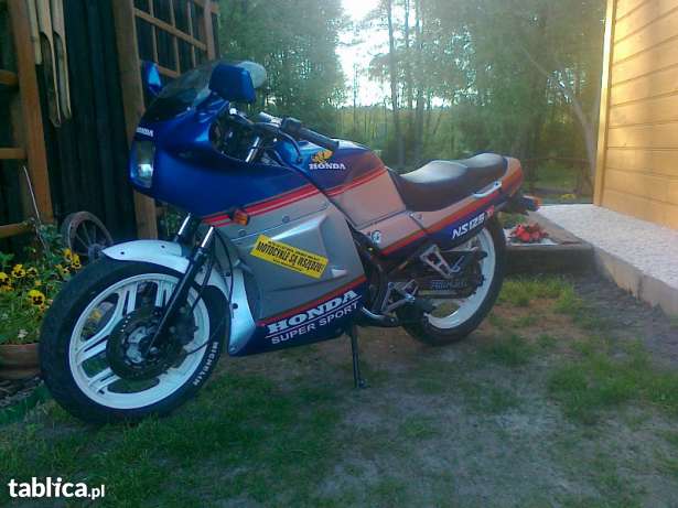 honda ns125r sprzedam motocykl sportowy. witam posiadam dziś na sprzedaż motocykl marki honda ns125r .jest on zarejestrowany w polsce na motocykl.stan wizualny jak na zdjęciach-bardzo zadbany.elektryka ... >> województwo lubelskie zamość motorrad verkaufen motorcycle sale. motorrad verkaufen motorcycle sale honda ns125r sprzedam motocykl sportowy. witam posiadam dziś na sprzedaż motocykl marki honda ns125r .jest on zarejestrowany w polsce na motocykl.stan wizualny jak na zdjęciach-bardzo zadbany.elektryka ... >> województwo lubelskie zamość motorrad verkaufen motorcycle sale. motorrad verkaufen motorcycle sale
